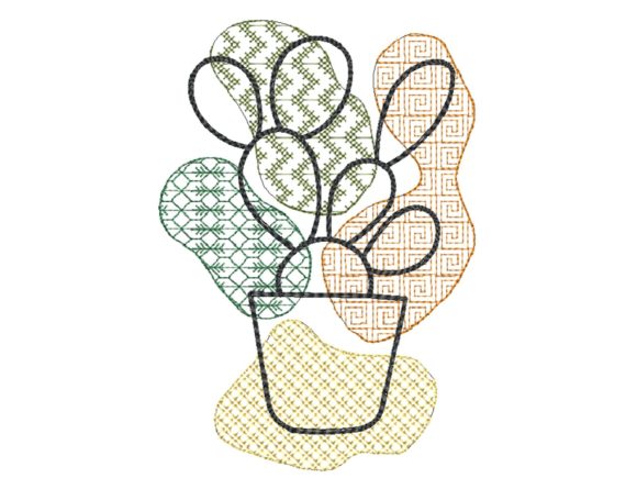 Cactus Line Art: A Versatile Design for Business