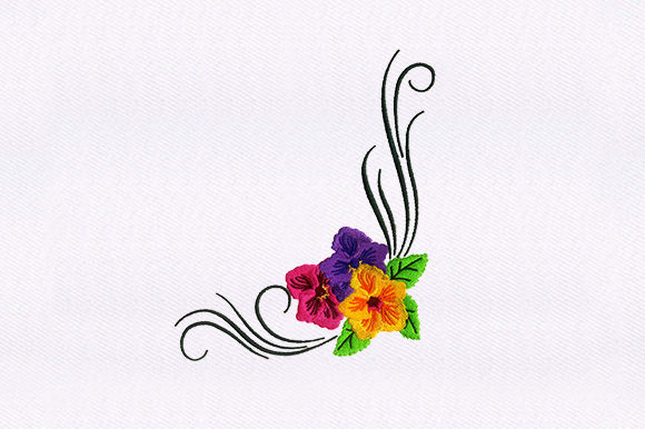 Flower Vines: A Fresh Embroidery for Your Next Project