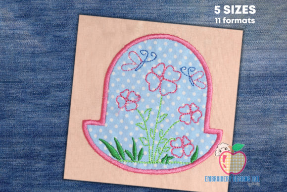 Spring Charm: Colorful Flowers with Butterfly