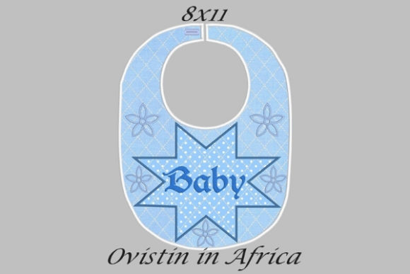 Star Flowers Adorable Baby Bib: A Perfect Gift